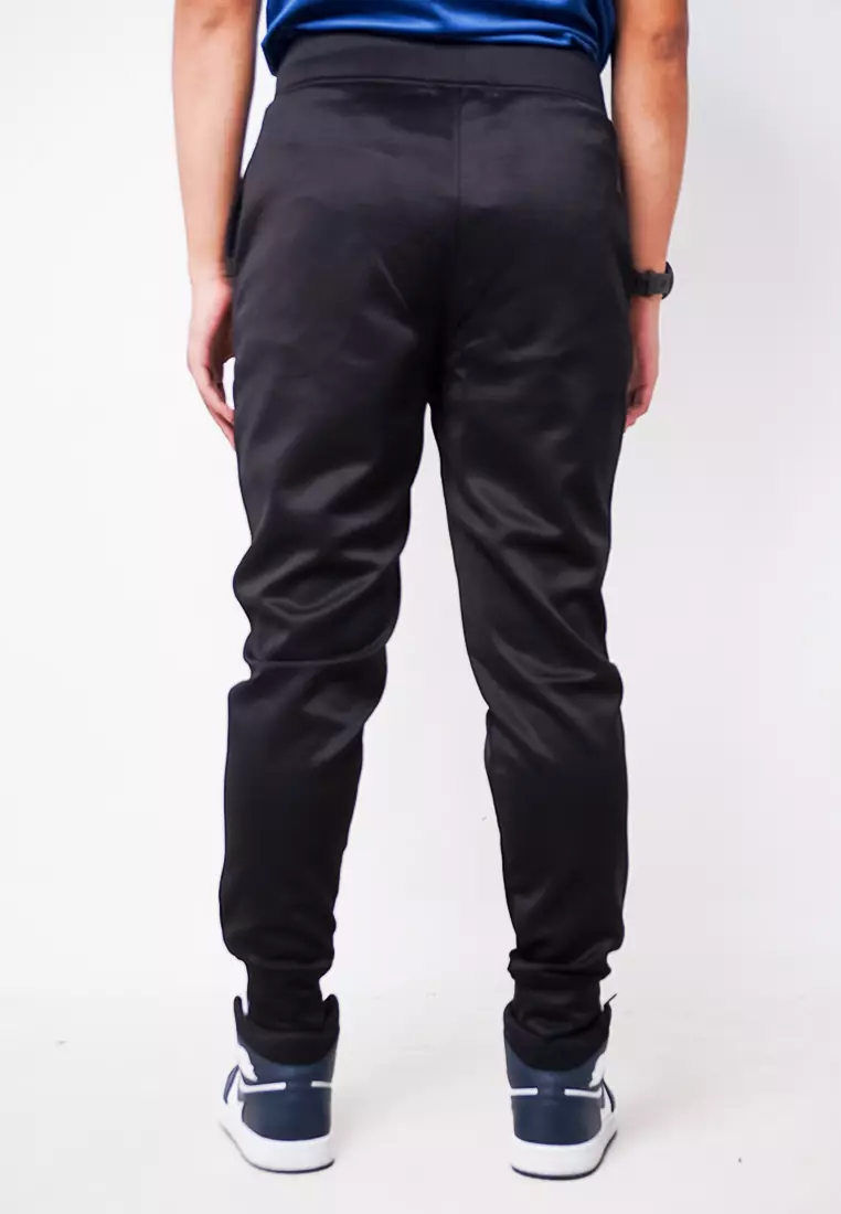 MC033 celana jogger pria anti air kasual korea keren thrdysign hitam