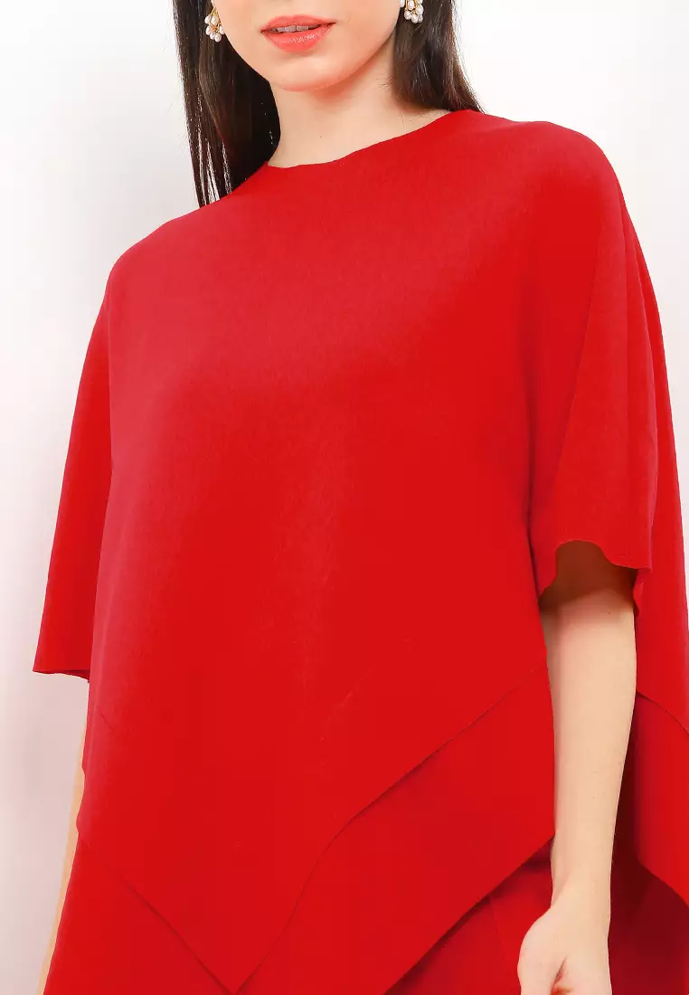 Unfinished Asimetris Blouse