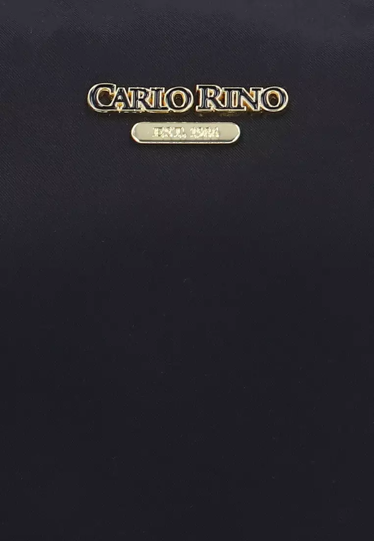 Buy Carlo Rino CR Nylon Noir Shoulder Bag - Black 2026 Online | ZALORA ...