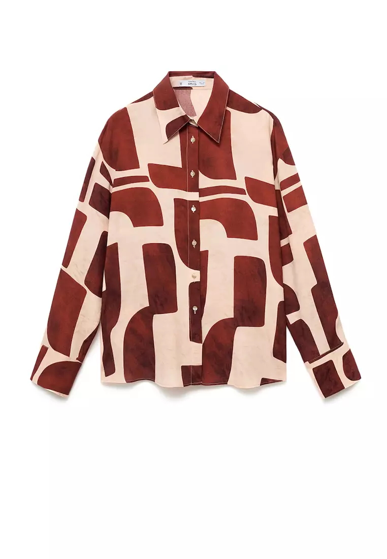 Geometric Print Shirt