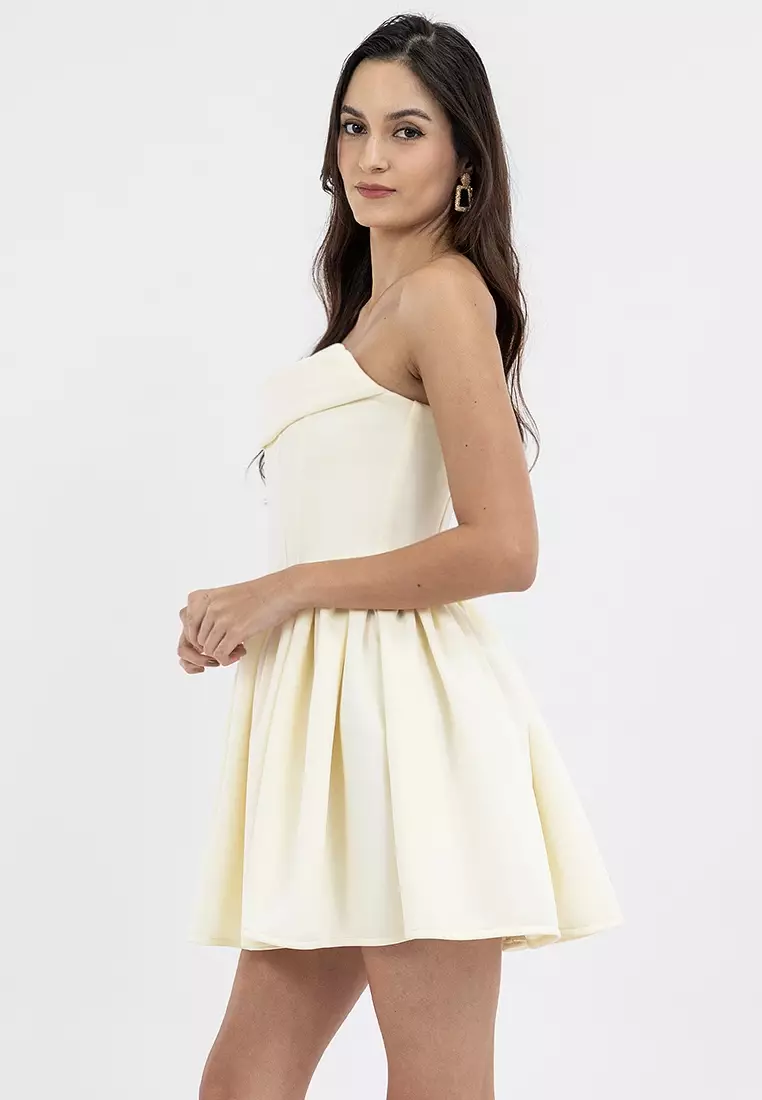 Kayla Strapless Corset Mini Dress