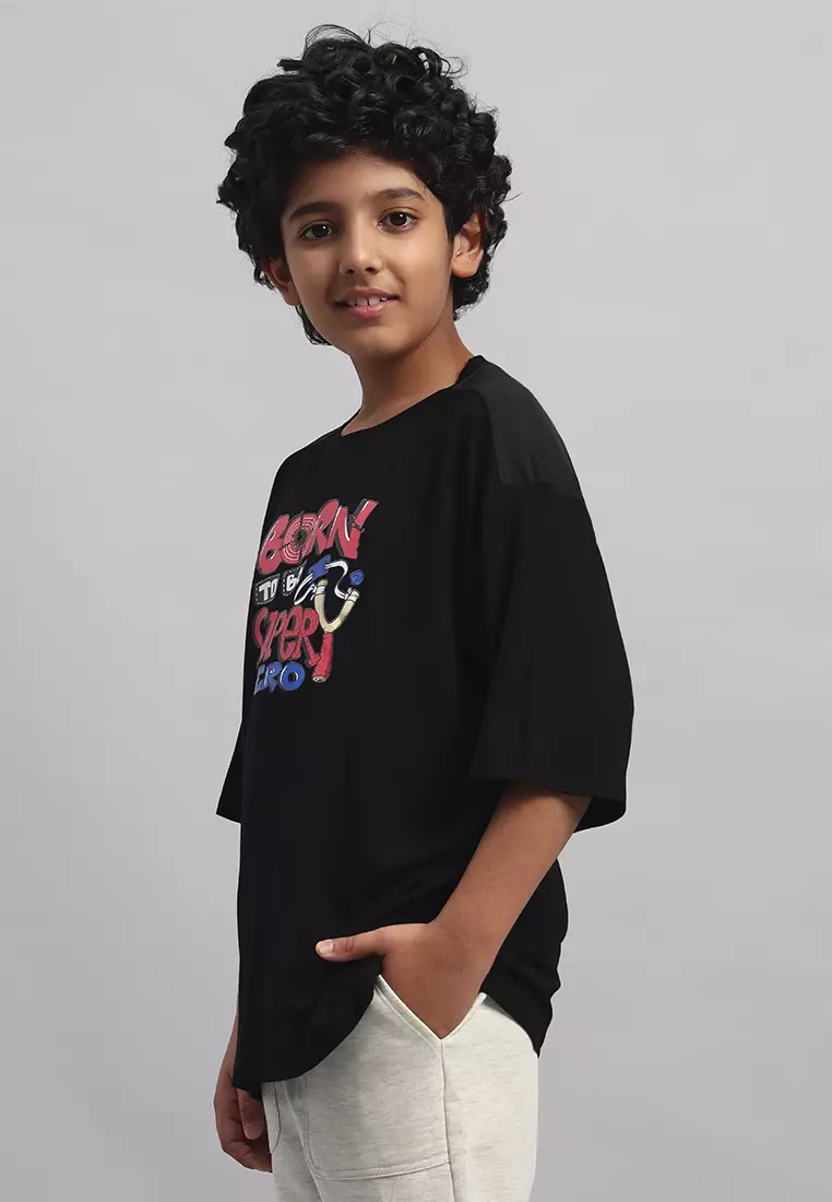 Kaos Bambu Mode Superhero