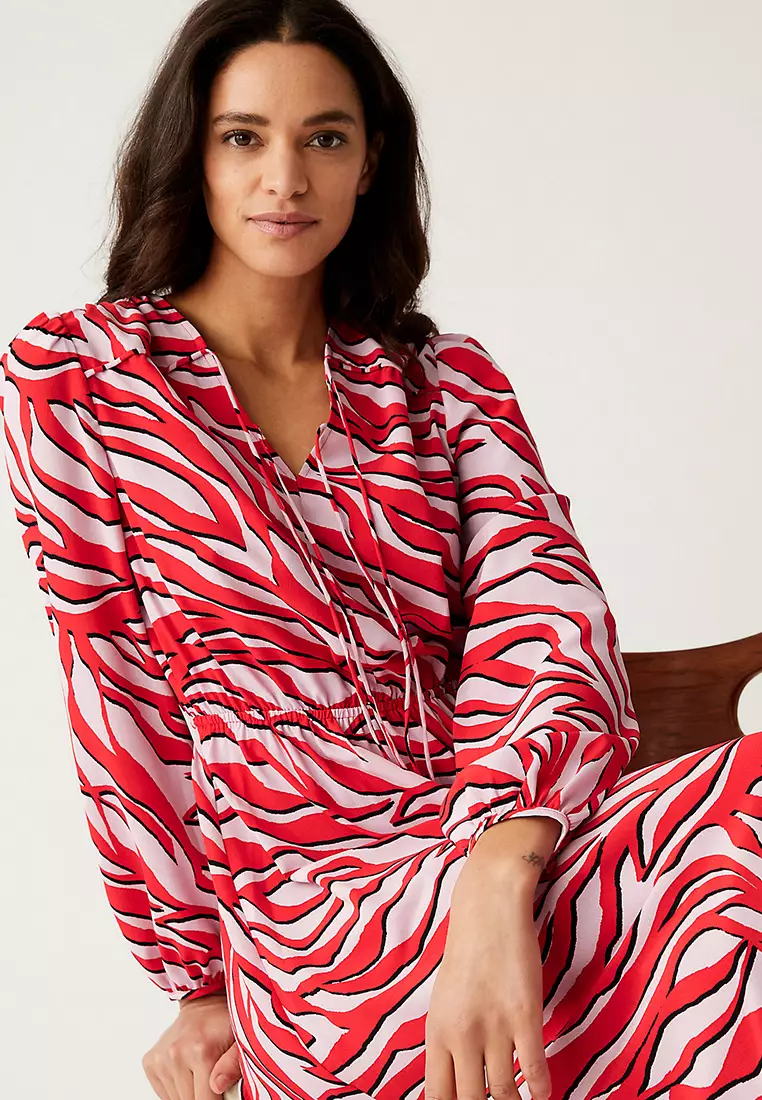 Marks and clearance spencer zebra dress