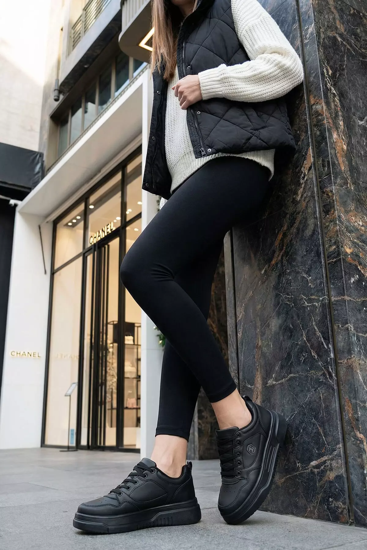 Black-Black Women'S Sneaker 20918