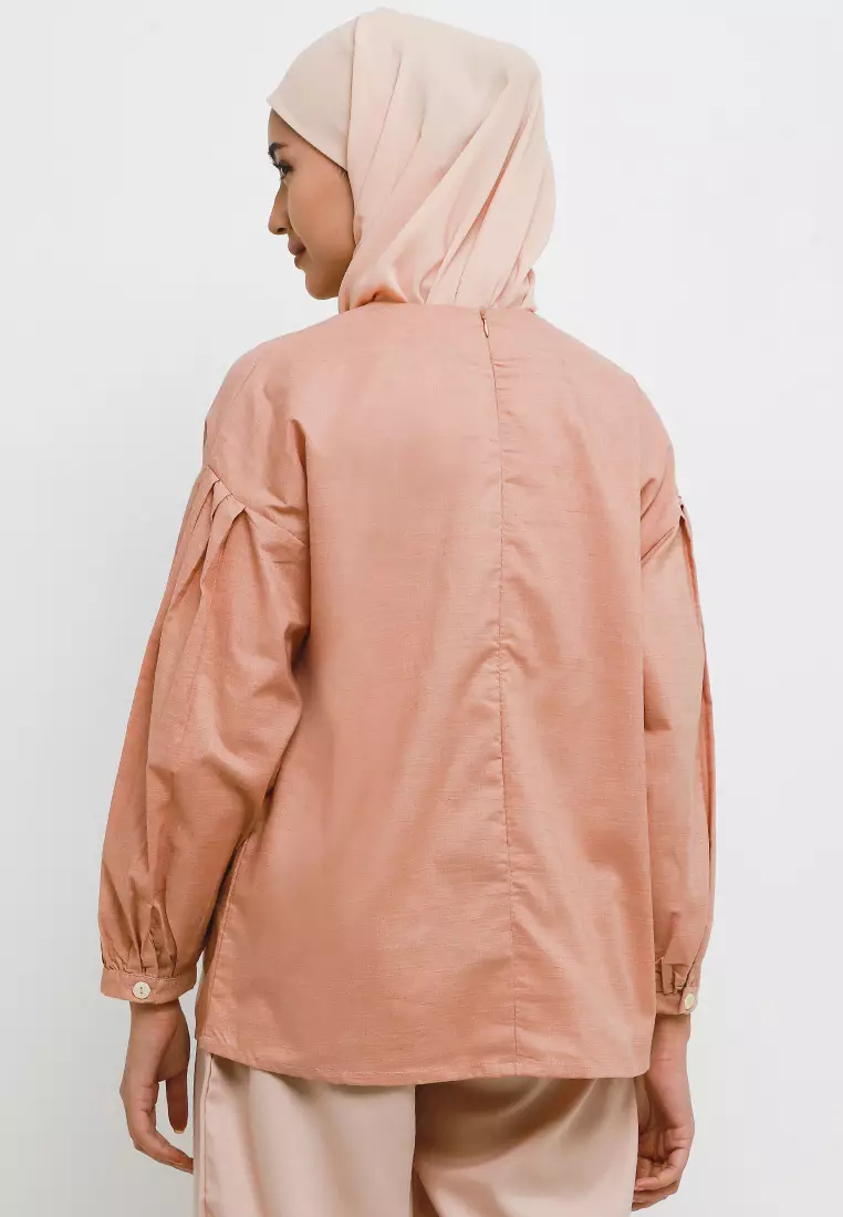 MFMW Dilleta Blouse Coklat