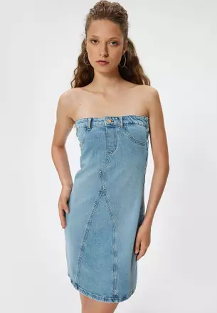 strapless open back dress Marlo Kids main image 0
