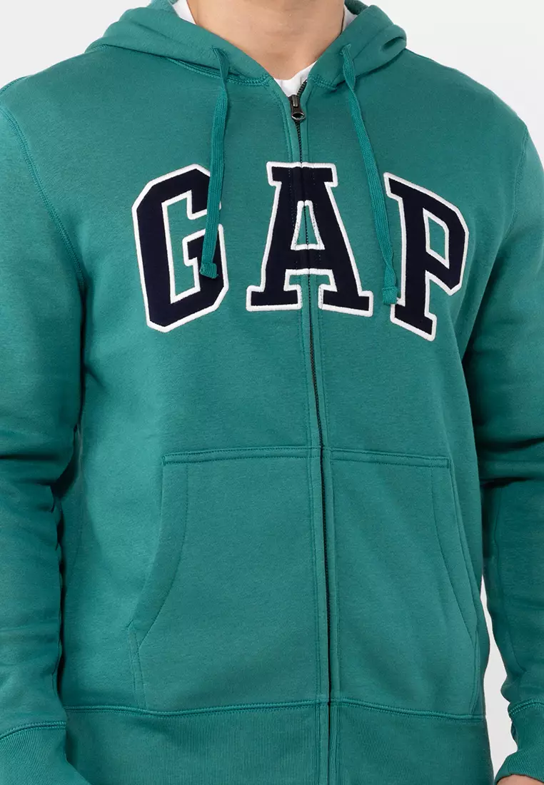 Buy GAP Heritage Logo Zip Hoodie 2024 Online | ZALORA Singapore