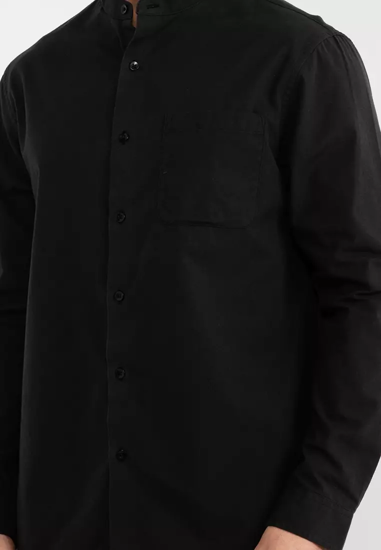 Mandarin Long Sleeve Shirt