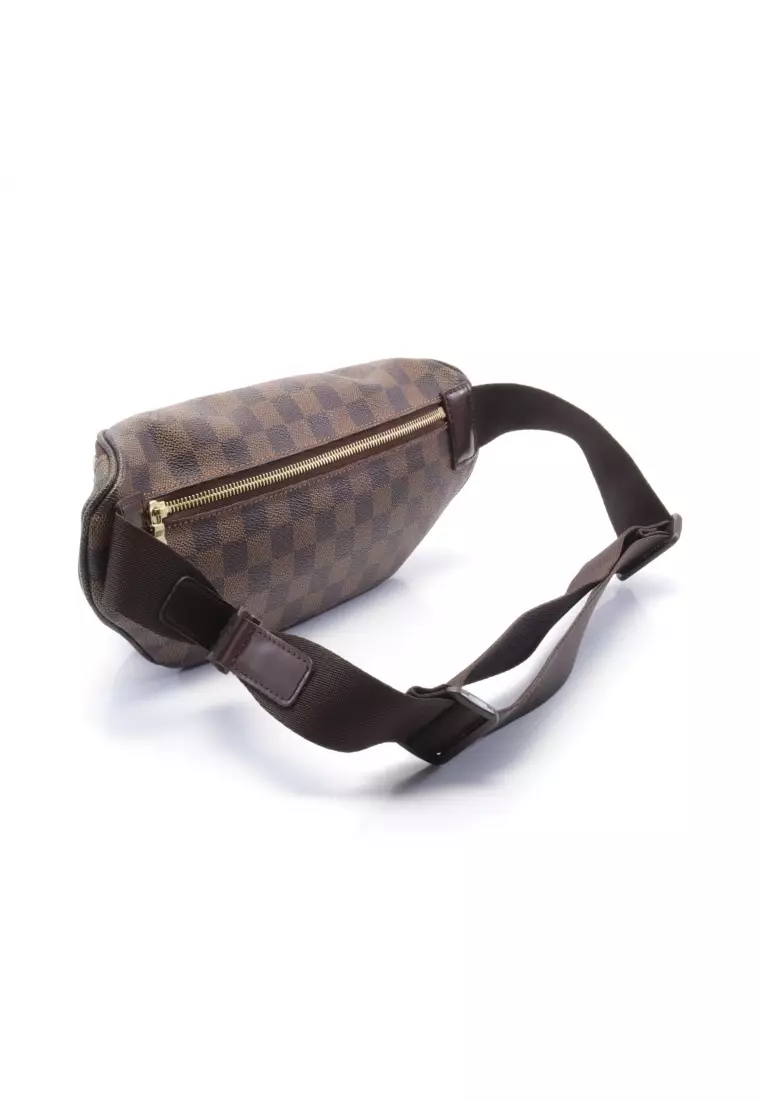 Buy Louis Vuitton Pre-loved LOUIS VUITTON bum bag Melville Damier ebene  body bag waist bag PVC leather Brown Online