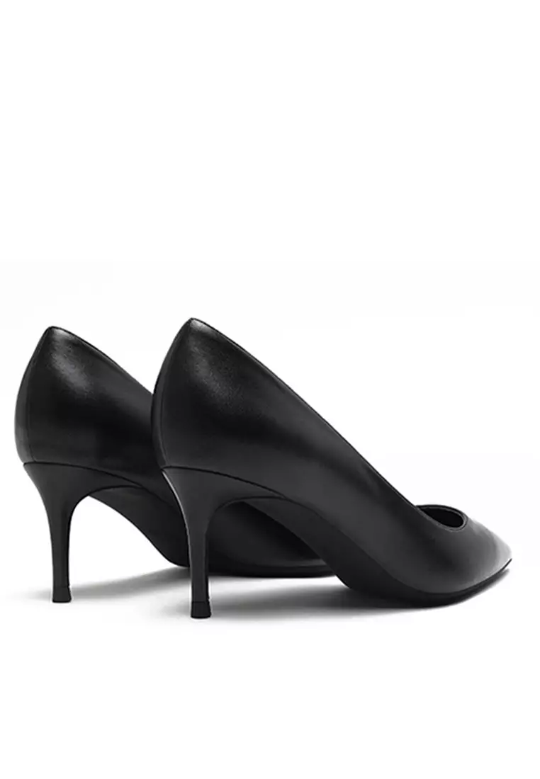 6CM Uniform Pointed High Heel Shoes HZL161