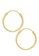 Elli Jewelry gold Earrings Creoles Classic Basic Elegant Minimal 375 Yellow Gold E2AEAAC3C2A572GS_3