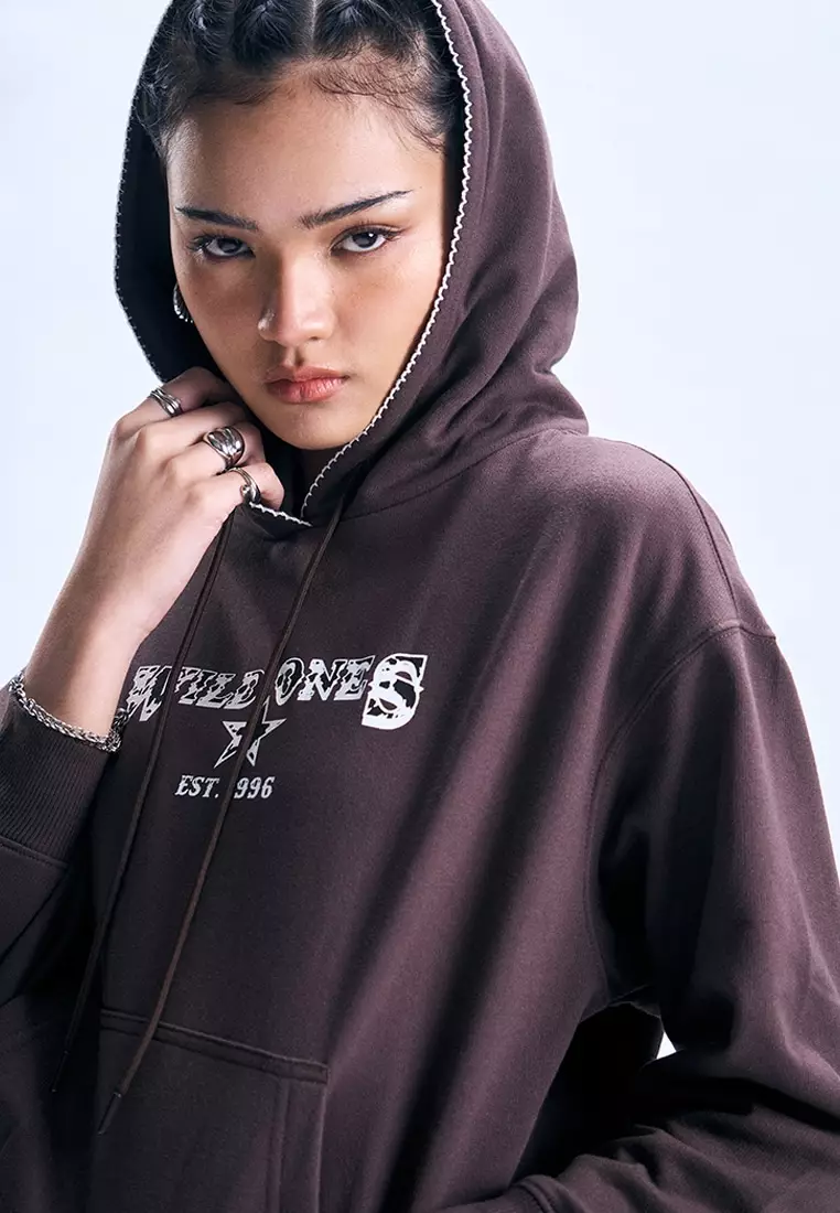Graphic Relaxed Hoodie