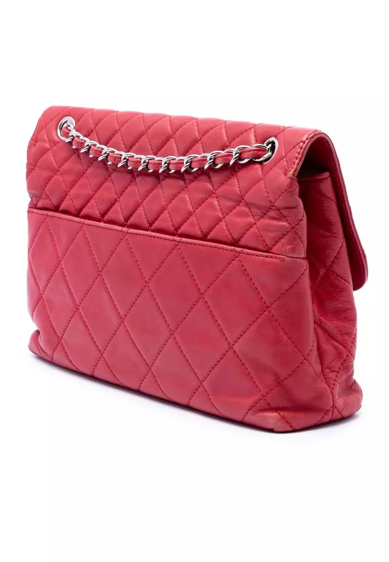 Pre-Loved Chanel Cc Quilted Calfskin In The Business Flap