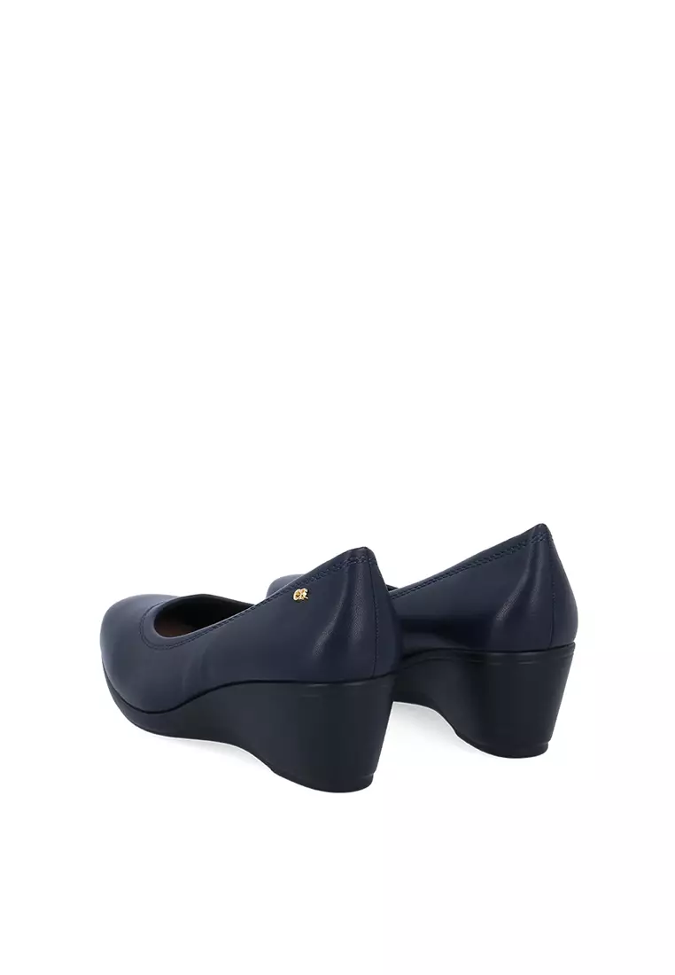 Dark Blue Kacey Pumps
