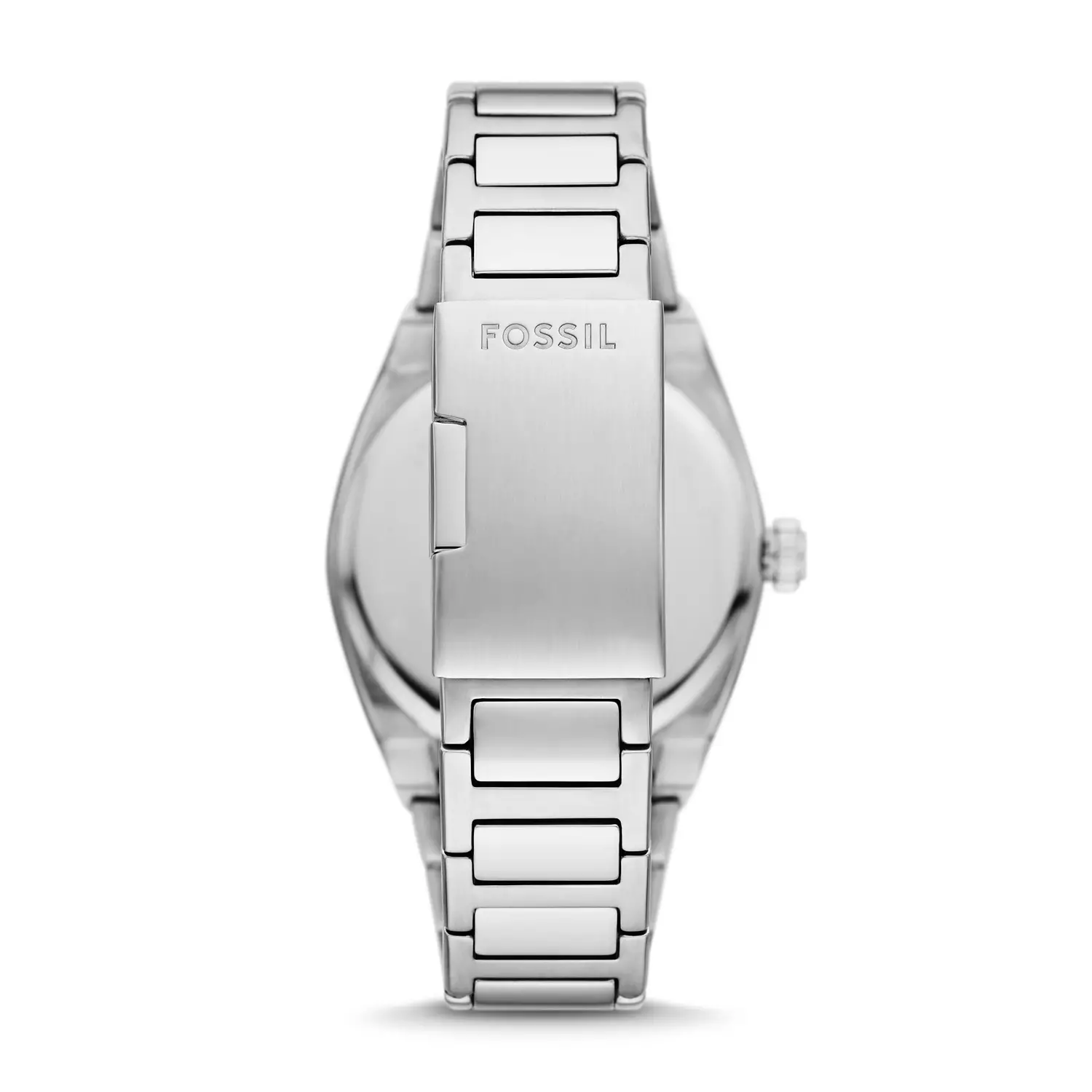 Fossil Everett Three-Hand Date Stainless Steel 42MM Jam Tangan Pria FS6056