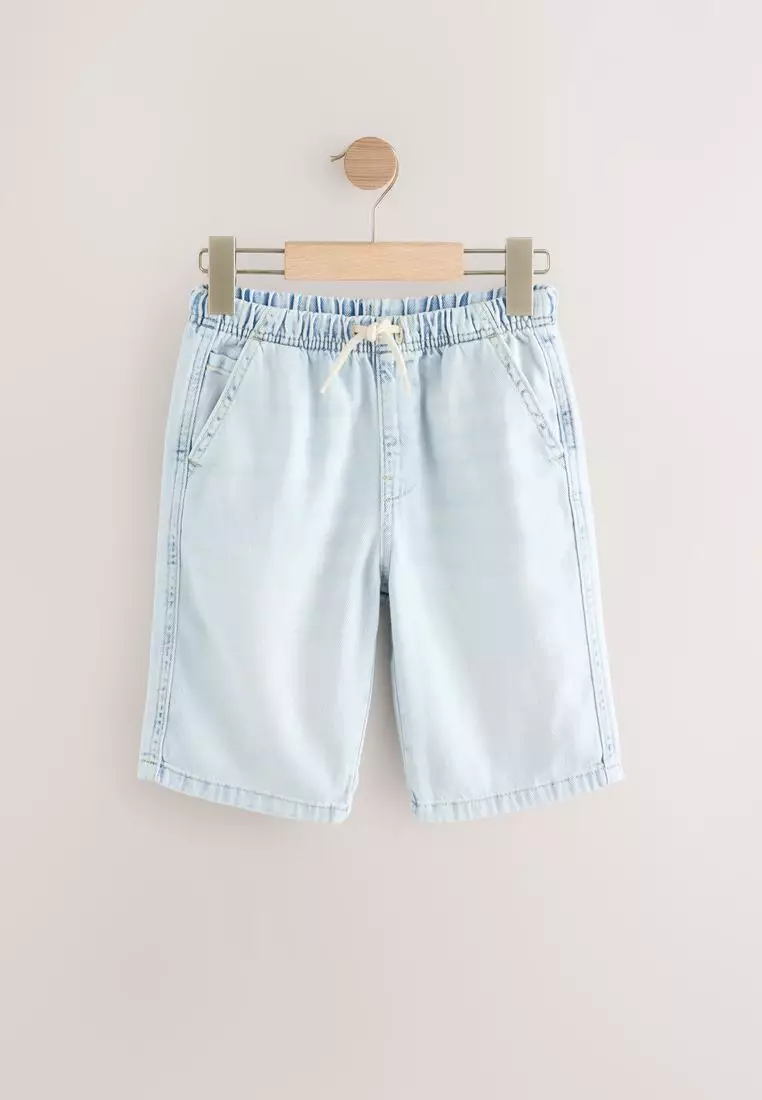 Bermuda Pull On Denim Shorts