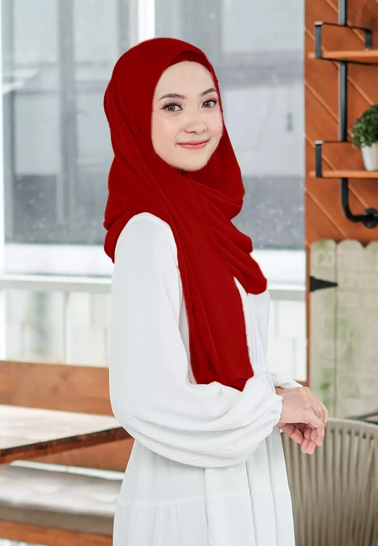 HIJAB INSTAN SHEILA - MAROON