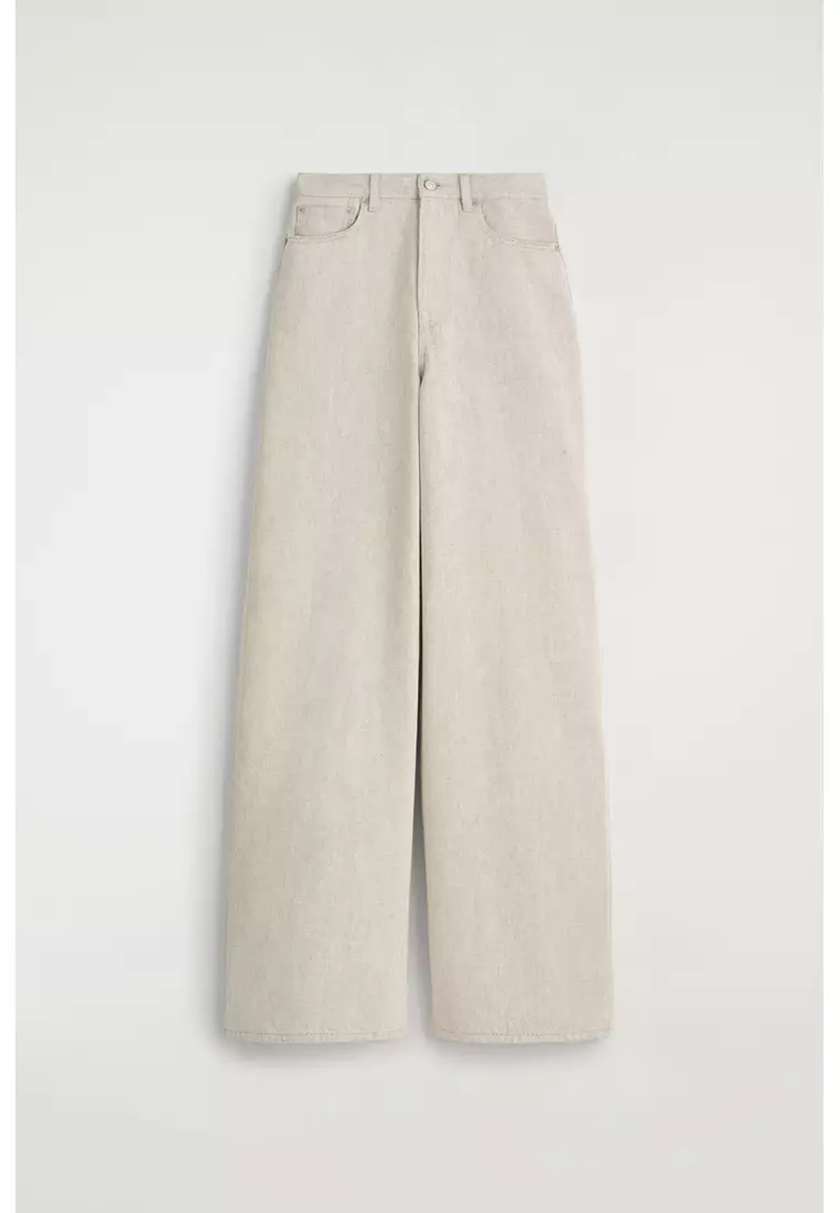 DIAL WIDE-LEG JEANS