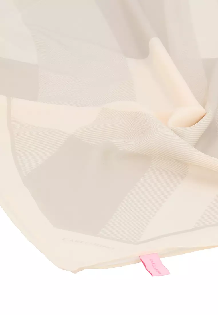 Nude CR Candy Check Scarf