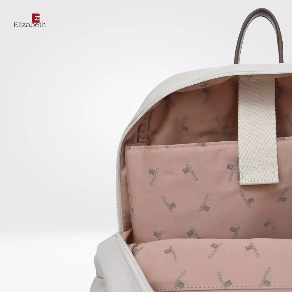 Tas Ransel Wanita Elizabeth Backpack 0022-1245 Cream