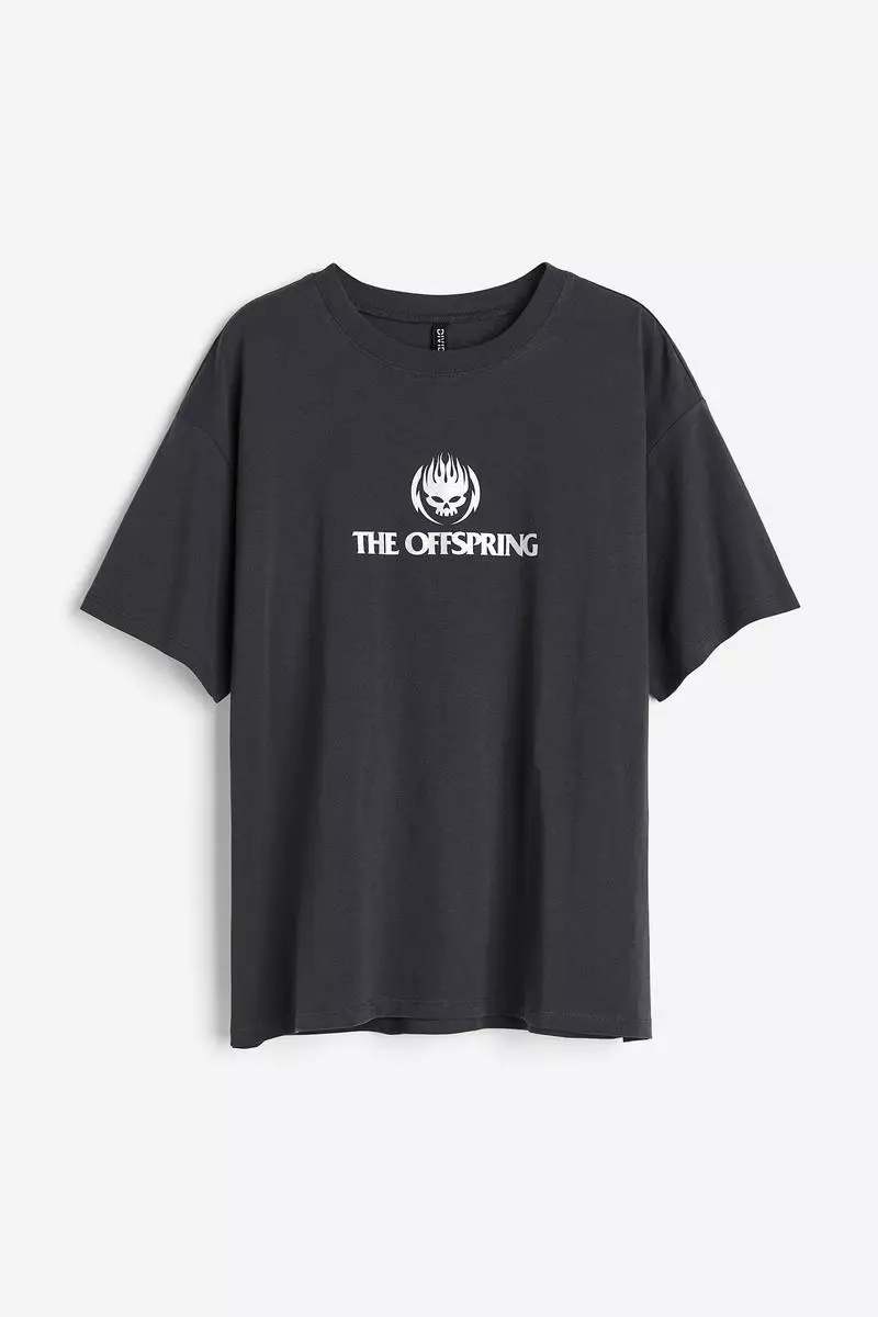 Oversized printed T-shirt
