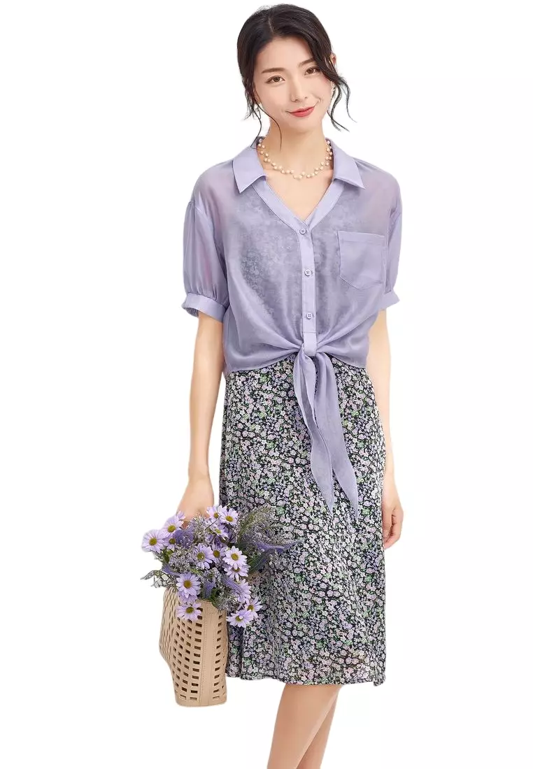 Chiffon deals top dress