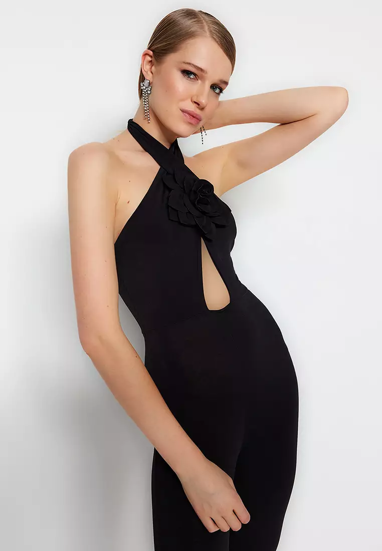 Halter Crop Jumpsuit