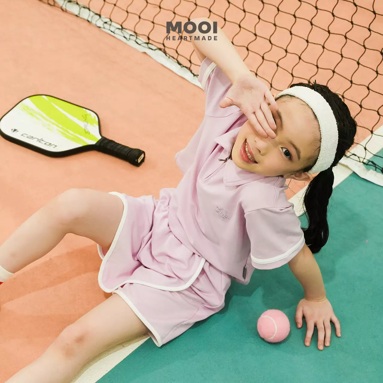 Mooi Rok Celana Skort Anak Perempuan Veena Skort - Sky Blue