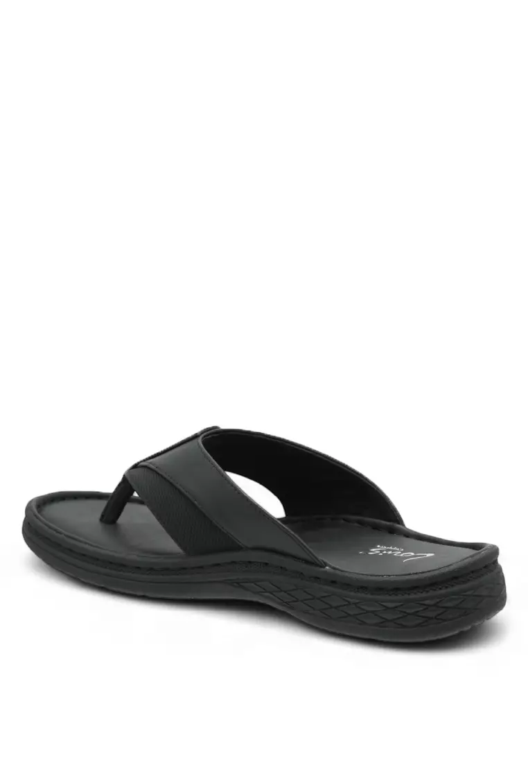 Men Slip On Faux Leather Classic Casual Sandals - 250441269