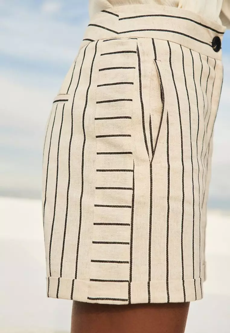 Next striped shorts hot sale