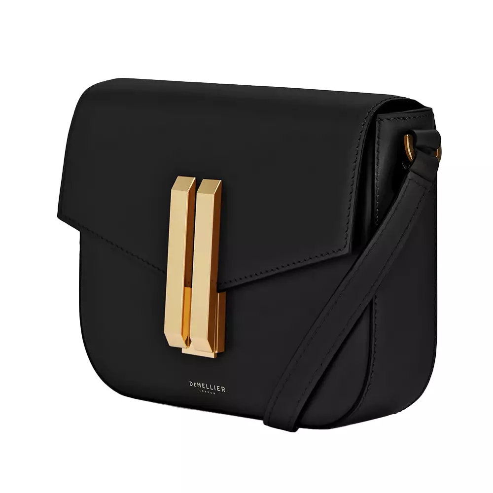 The Small Vancouver Crossbody Bag Black Ghw