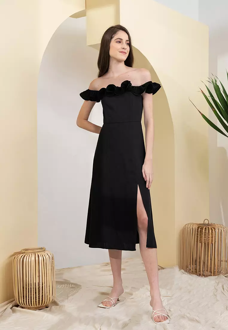 Zalora midi sales dress