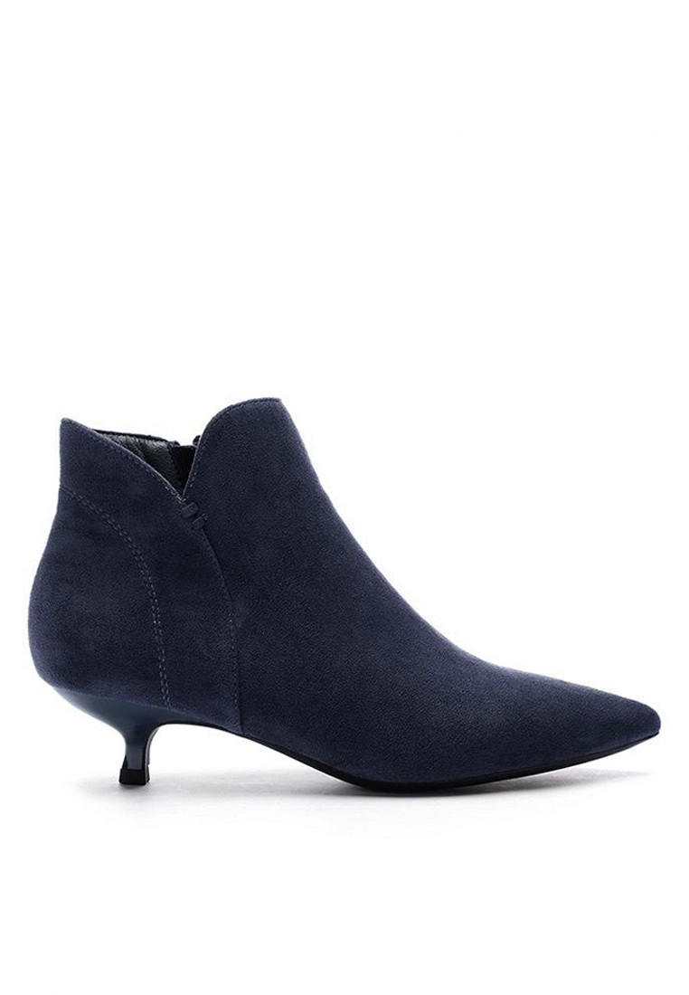 Synthetic Suede Ankle Boots 1592-1