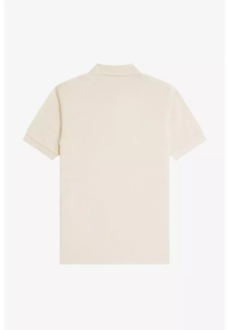 Fred Perry M6000 The Fred Perry Shirt (Ecru / Grassroots)