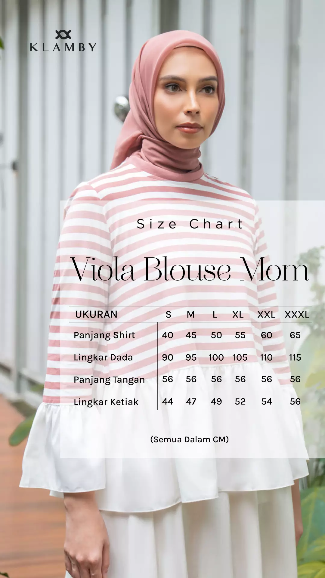 Klamby - Viola Blouse Coral Rose