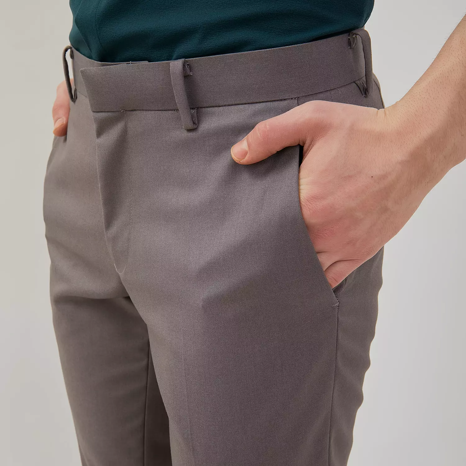 Jobb Airview Celana Panjang Slim Fit Light Grey Warna Light Grey