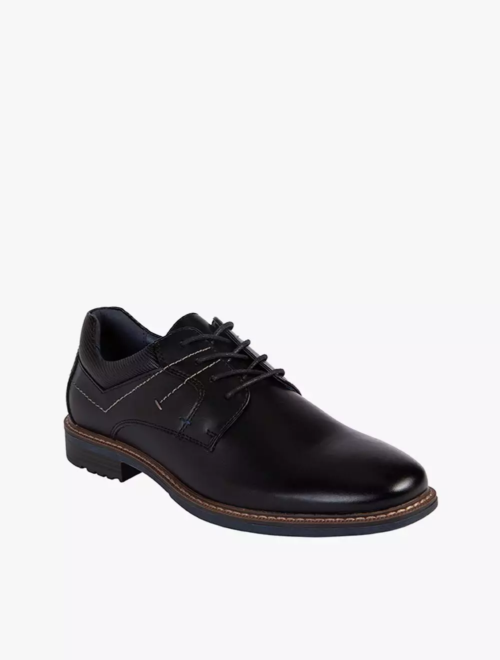 Payless Hunters Bay Mens Noonan Lace Up Oxford - Black_01