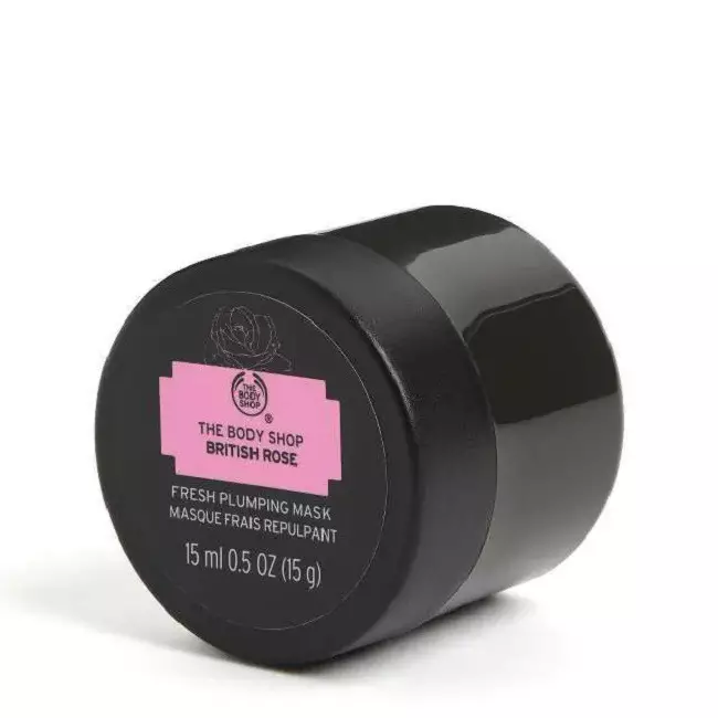 The Body Shop British Rose Fresh Plumping Mask 15Ml