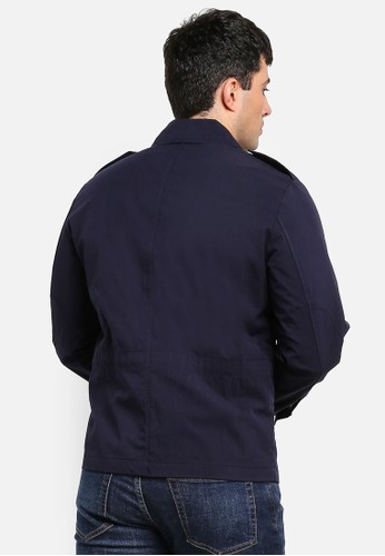 Jual MANGO Man Pocketed Cotton Jacket Original | ZALORA