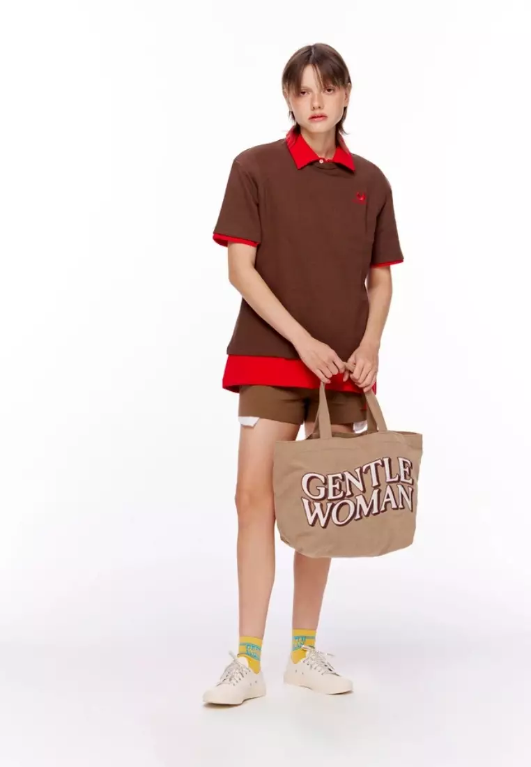 Gentlewoman Corduroy Tote Bag Brown