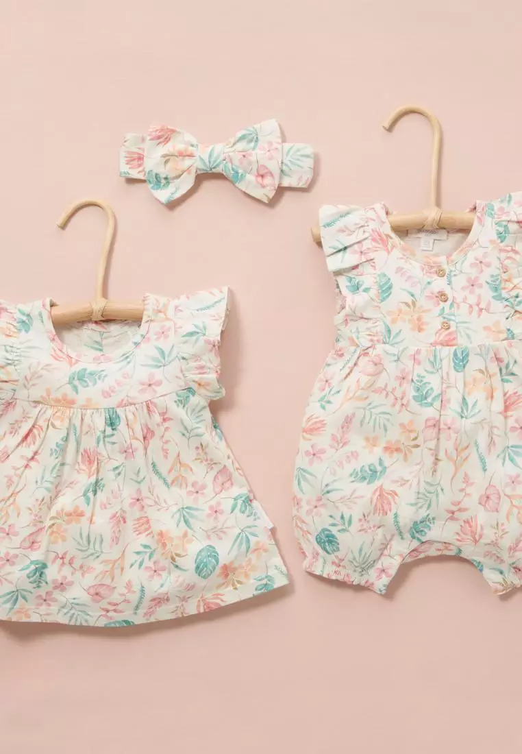 Buy Purebaby Organic Fruity Romper 2024 Online ZALORA Singapore
