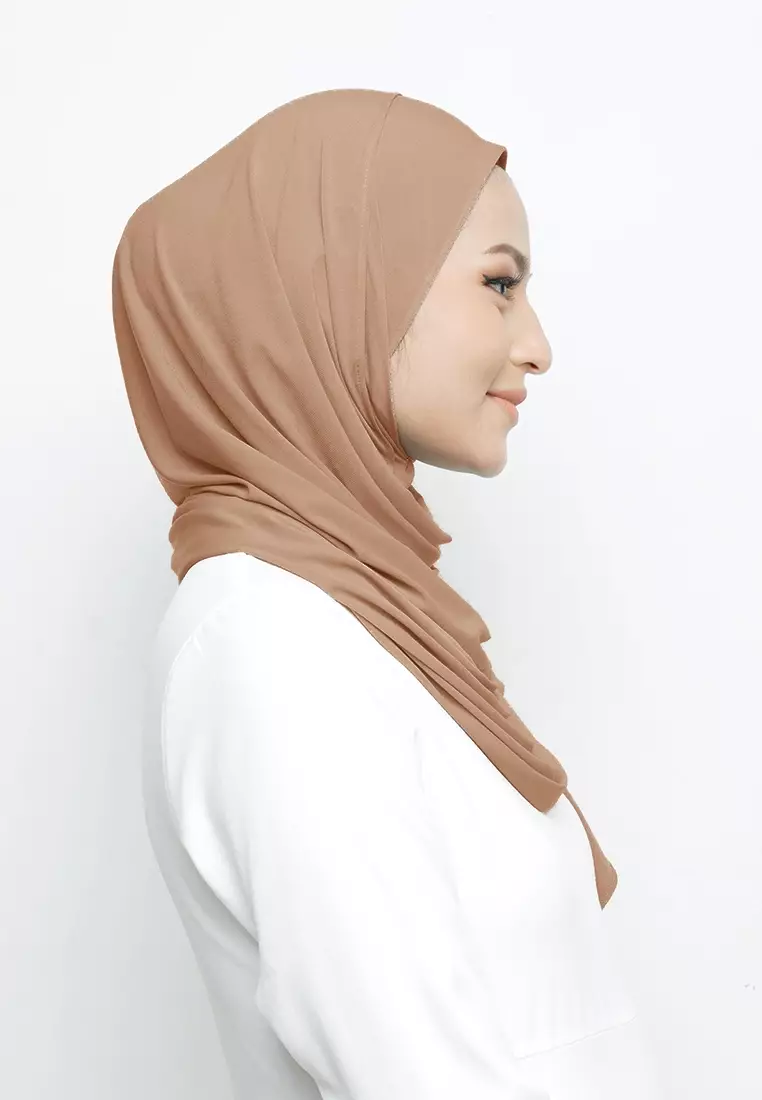 HIJAB INSTAN NAYA - CARAMEL
