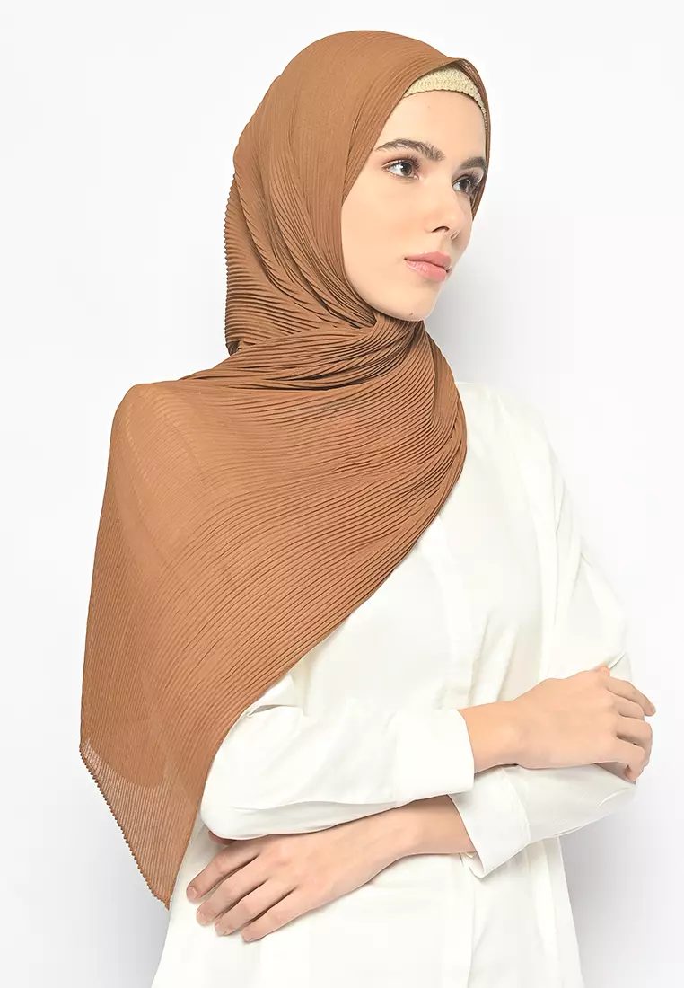 Pasmina Plisket Cerutti Brown