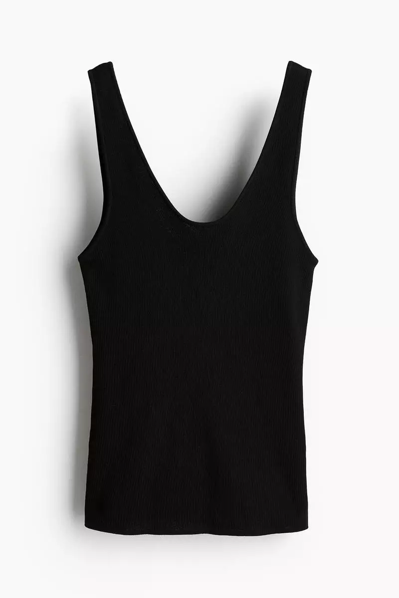 Knitted vest top
