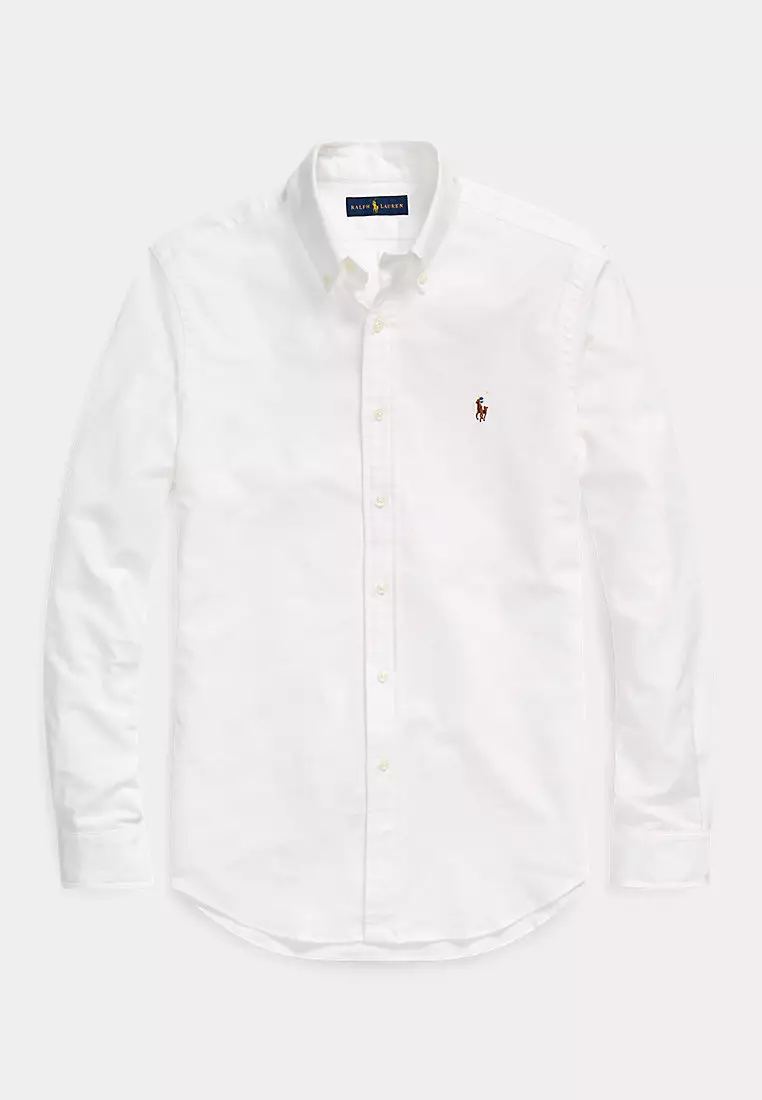 Slim Fit Oxford Long Sleeve Shirt