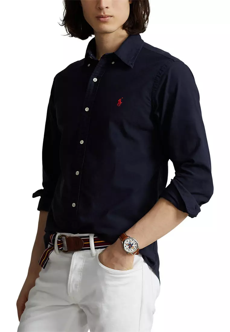 Buy Polo Ralph Lauren Custom Fit Oxford Shirt 2025 Online ZALORA