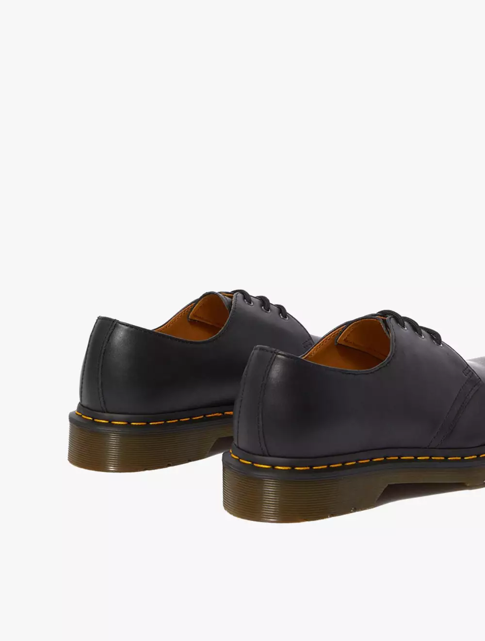 1461 3 Eye Gibson Unisex Shoes - Black Nappa