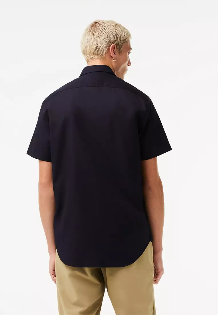 Men's Regular Fit Solid Cotton Shirt