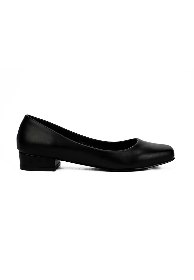 1 inch black pumps 2025