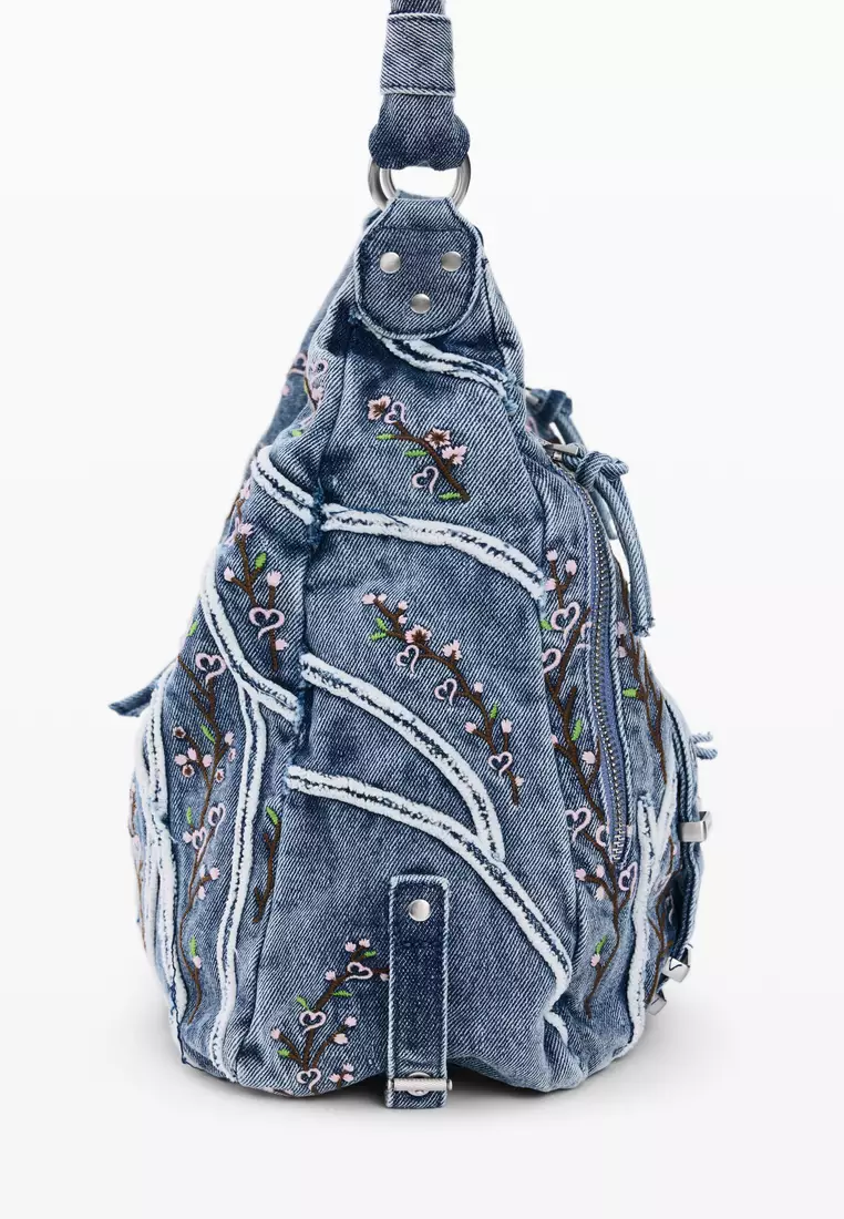 DENIM SHOULDER BAG